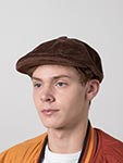 Кепка KANGOL арт. K4177HT Cord Hawker (темно-коричневый)